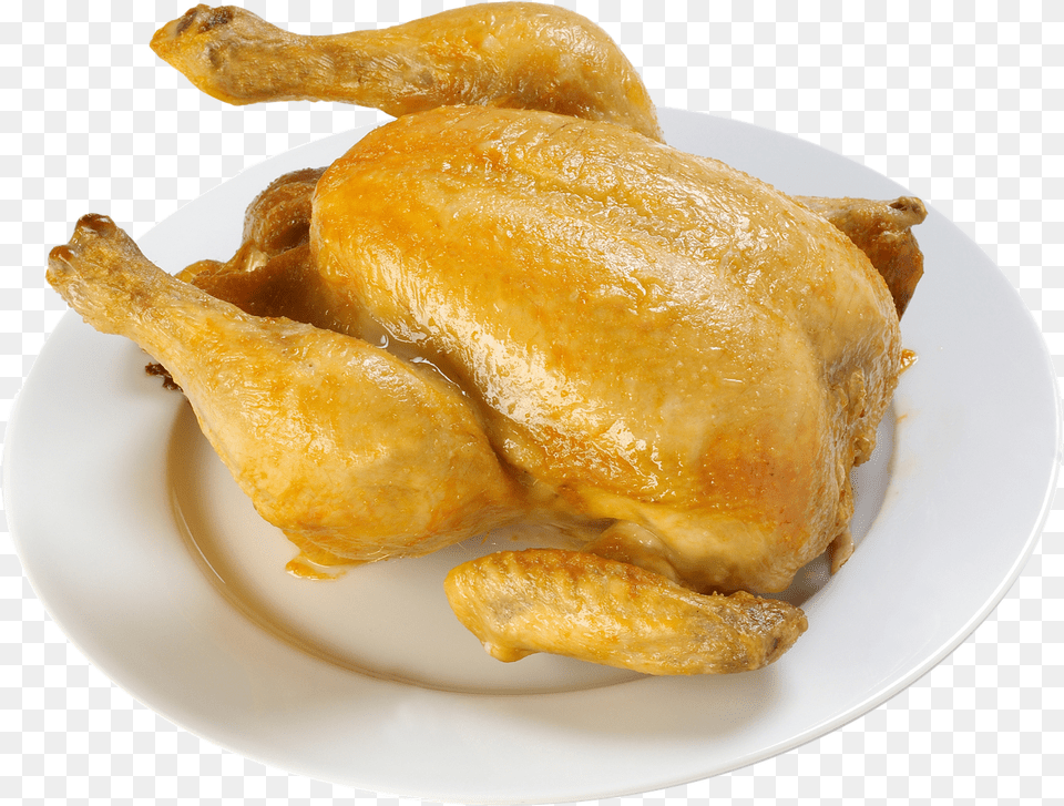 Chicken Commercial Use Image Roasted Chicken, Food, Meal, Roast, Plate Free Png Download