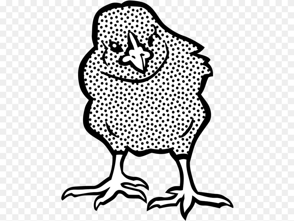 Chicken Computer Icons Line Art Kifaranga Drawing Cc0 Chicken, Stencil, Animal, Bird, Fowl Free Transparent Png