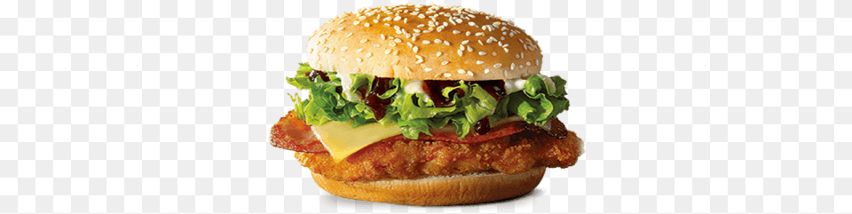 Chicken Deluxe Burger Mcdonalds, Food Free Transparent Png