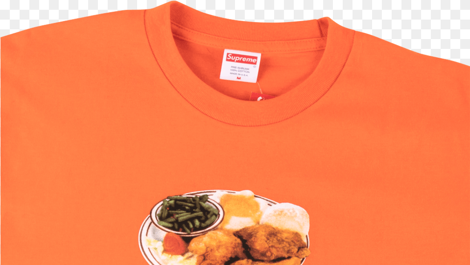 Chicken Dinner, Clothing, T-shirt, Food, Lunch Png Image