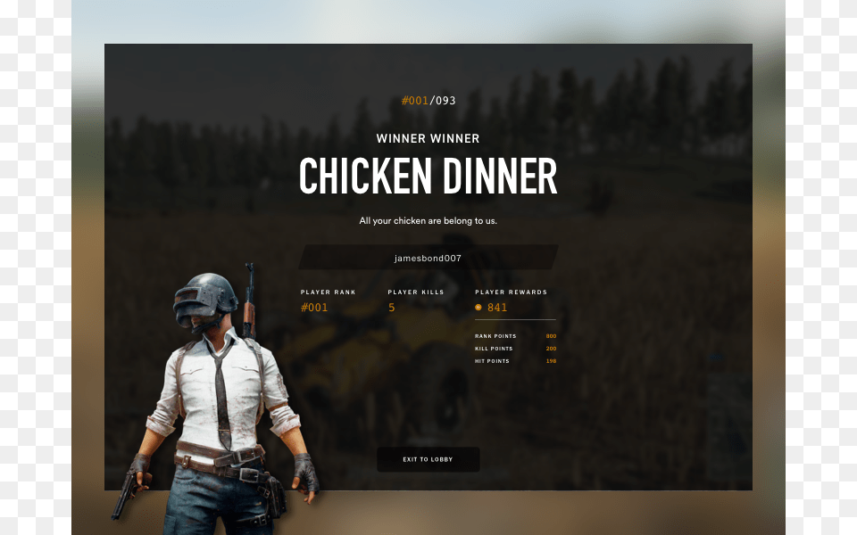 Chicken Dinner Dribbble Playerunknowns Battlegrounds Pc Genuine Steam Download, Hardhat, Advertisement, Poster, Clothing Png Image