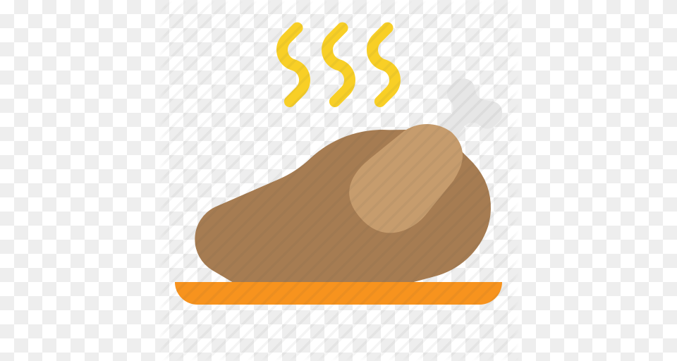 Chicken Dinner Food Meal Roasted Thanksgiving Icon, Clothing, Footwear, Shoe, Produce Free Transparent Png