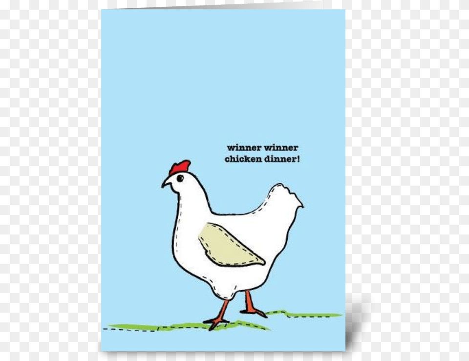 Chicken Dinner Greeting Card Rooster, Animal, Bird Free Transparent Png