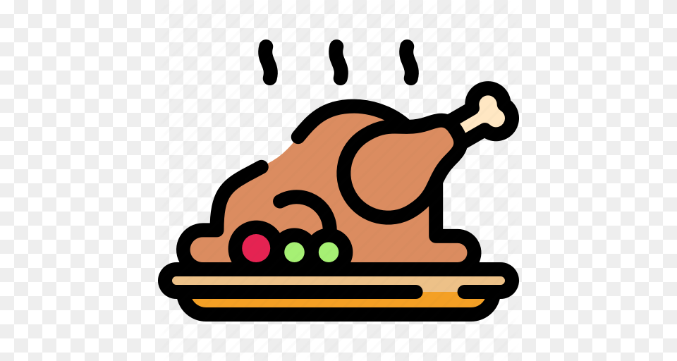 Chicken Dinner Roasted Turkey Icon, Food, Meal, Roast, Turkey Dinner Png