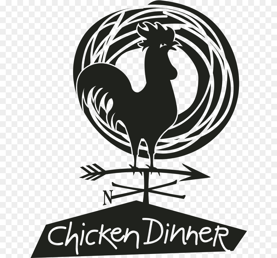 Chicken Dinner Wine, Logo, Symbol, Person Png Image
