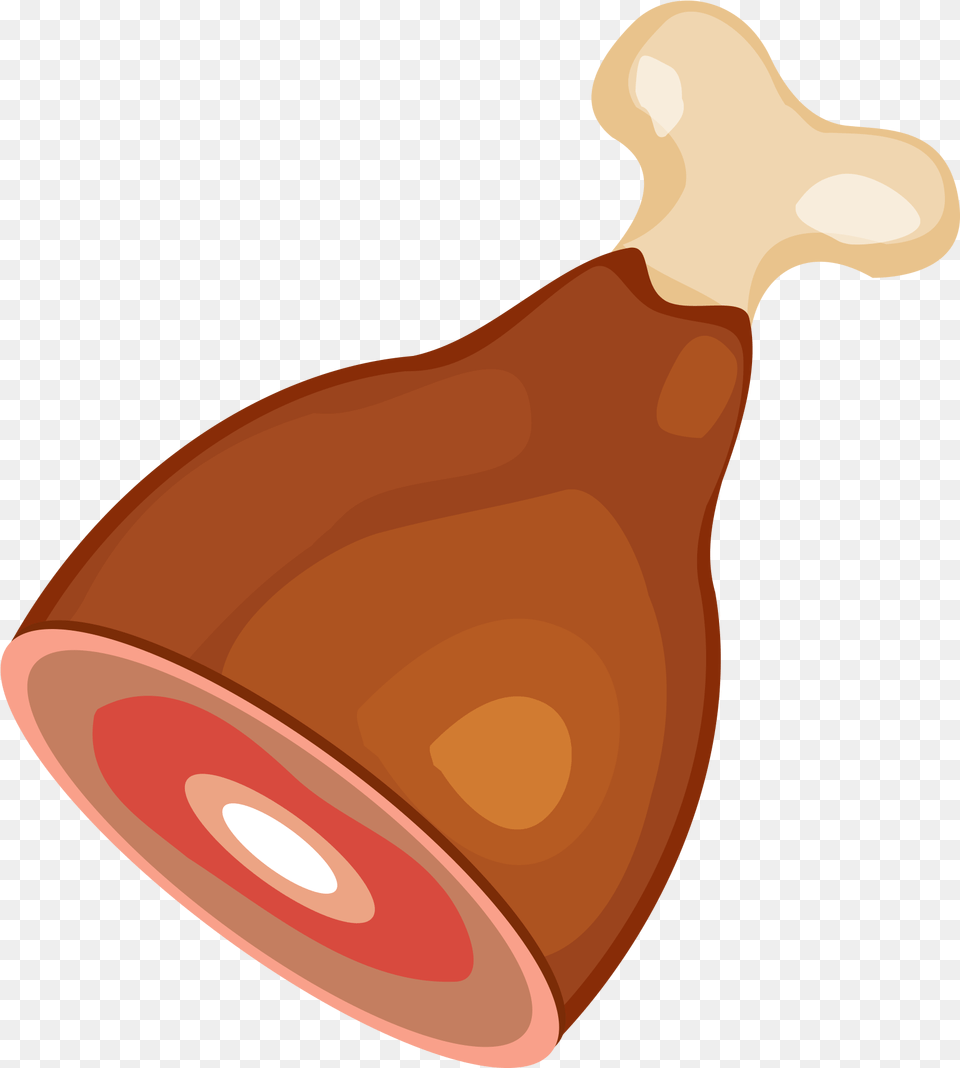 Chicken Drumstick Clipart Chicken Leg Piece Clipart, Food, Ham, Meat, Pork Png