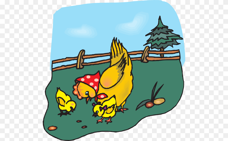 Chicken Eating Clipart, Baby, Person, Animal, Bird Free Transparent Png