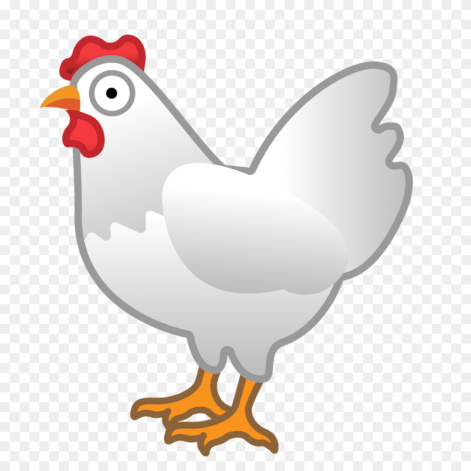 Chicken Emoji Clipart, Animal, Bird, Fowl, Hen Free Png