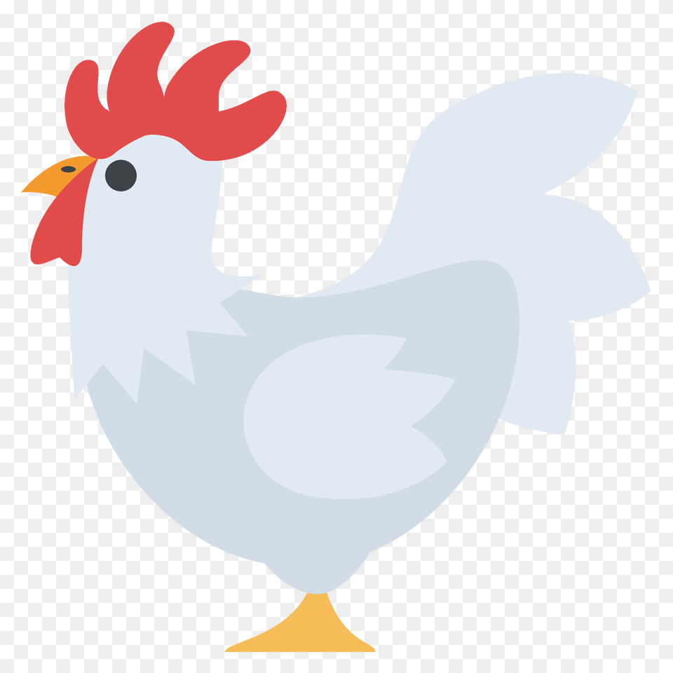 Chicken Emoji Clipart, Animal, Bird, Fowl, Poultry Png Image