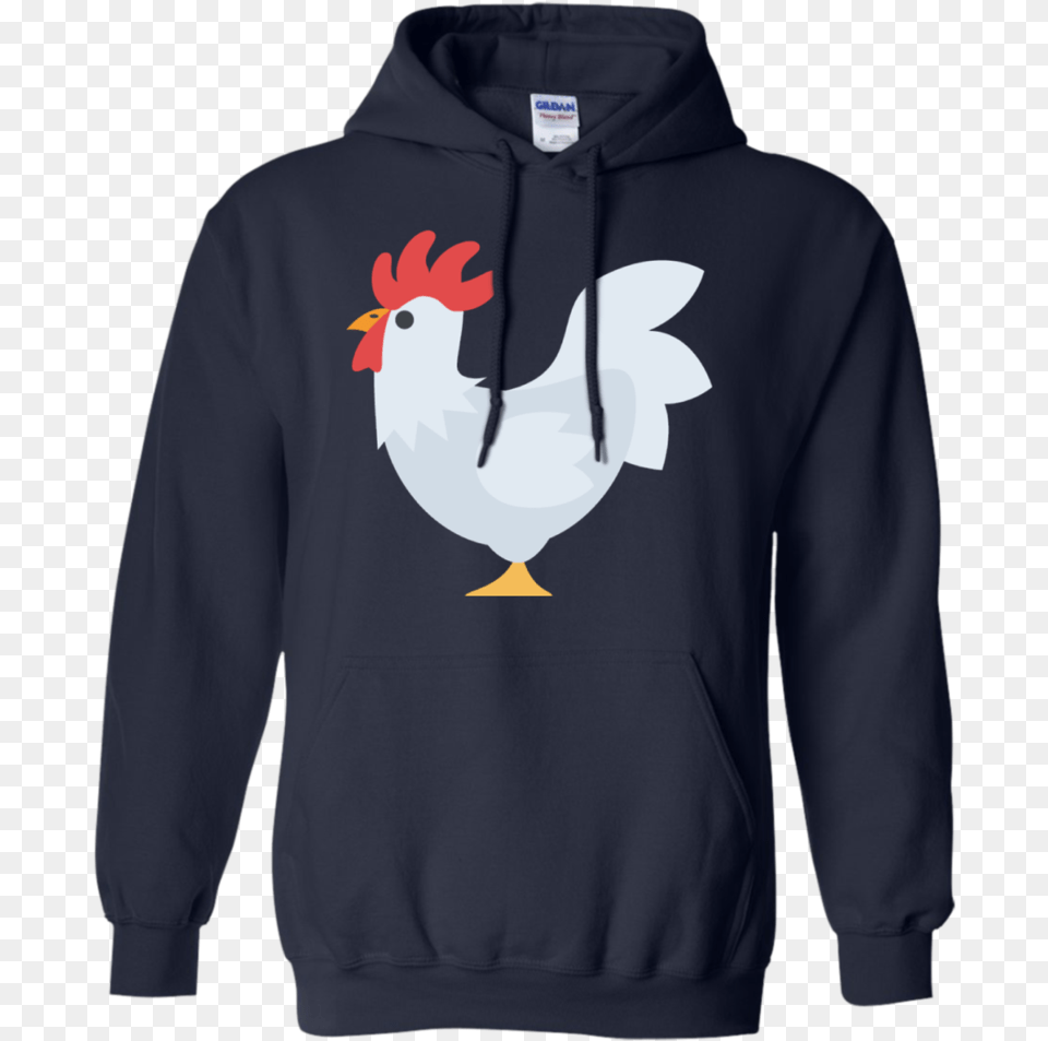 Chicken Emoji Hoodie Hoodie, Clothing, Knitwear, Sweater, Sweatshirt Free Transparent Png