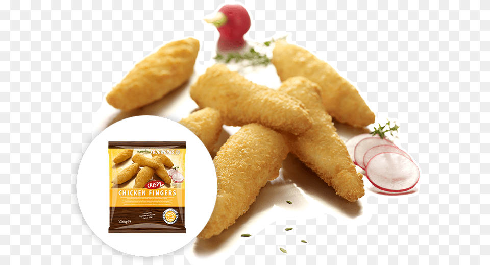 Chicken Fingers Verpackung Chicken, Food, Fried Chicken, Nuggets, Lunch Free Png Download