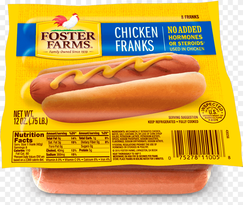 Chicken Frank Foster Farms Chicken Hot Dogs, Food, Hot Dog Free Png