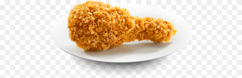 Chicken Fry Kfc Crispy Chicken Transparent, Food, Fried Chicken, Nuggets, Plate Free Png Download
