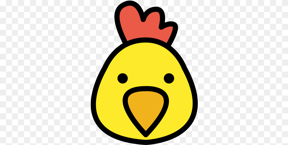 Chicken Icon Cartoon, Astronomy, Moon, Nature, Night Free Transparent Png