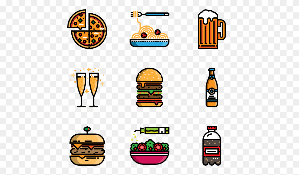 Chicken Icons, Burger, Food Free Png