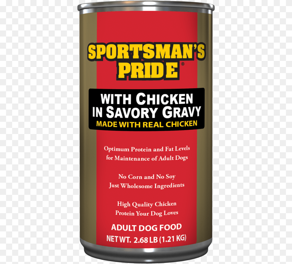 Chicken In Gravy Wet Food, Tin, Can, Aluminium, Canned Goods Free Transparent Png