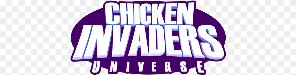 Chicken Invaders Universe Chicken Invaders Universe Logo, Purple, Text Png