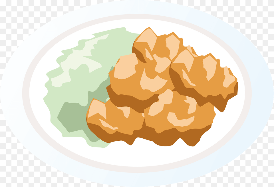 Chicken Karaage Japanese Fried Chicken Clipart, Food, Fried Chicken, Meal, Nuggets Png Image
