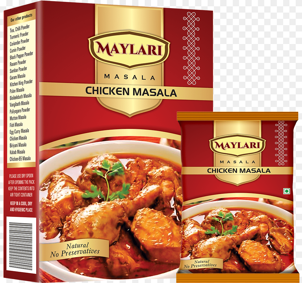 Chicken Korma Masala, Advertisement, Poster Png Image