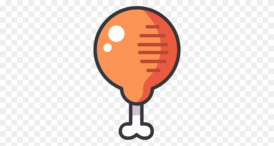 Chicken Leg Icon, Balloon, Racket Free Transparent Png