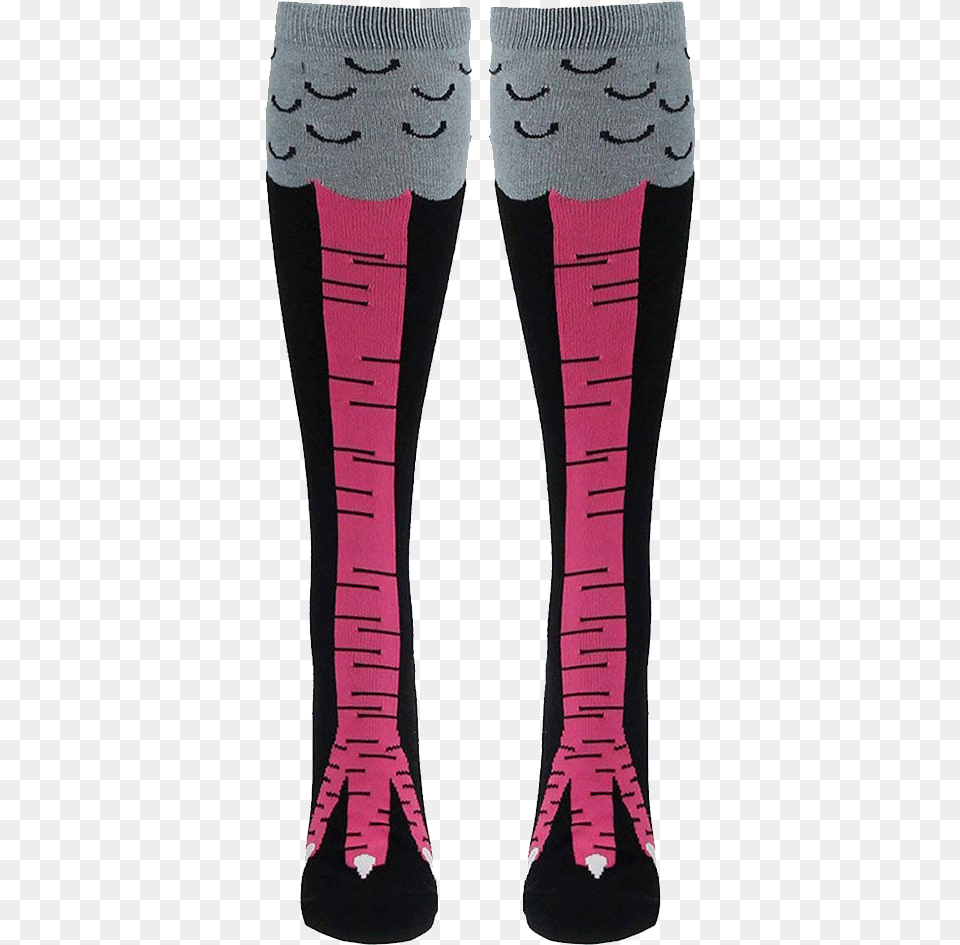 Chicken Leg Socks Pink, Person, Clothing, Face, Head Free Png