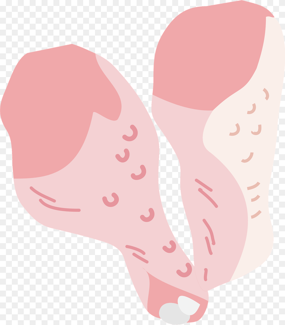 Chicken Legs Clipart, Clothing, Footwear, Shoe Png Image