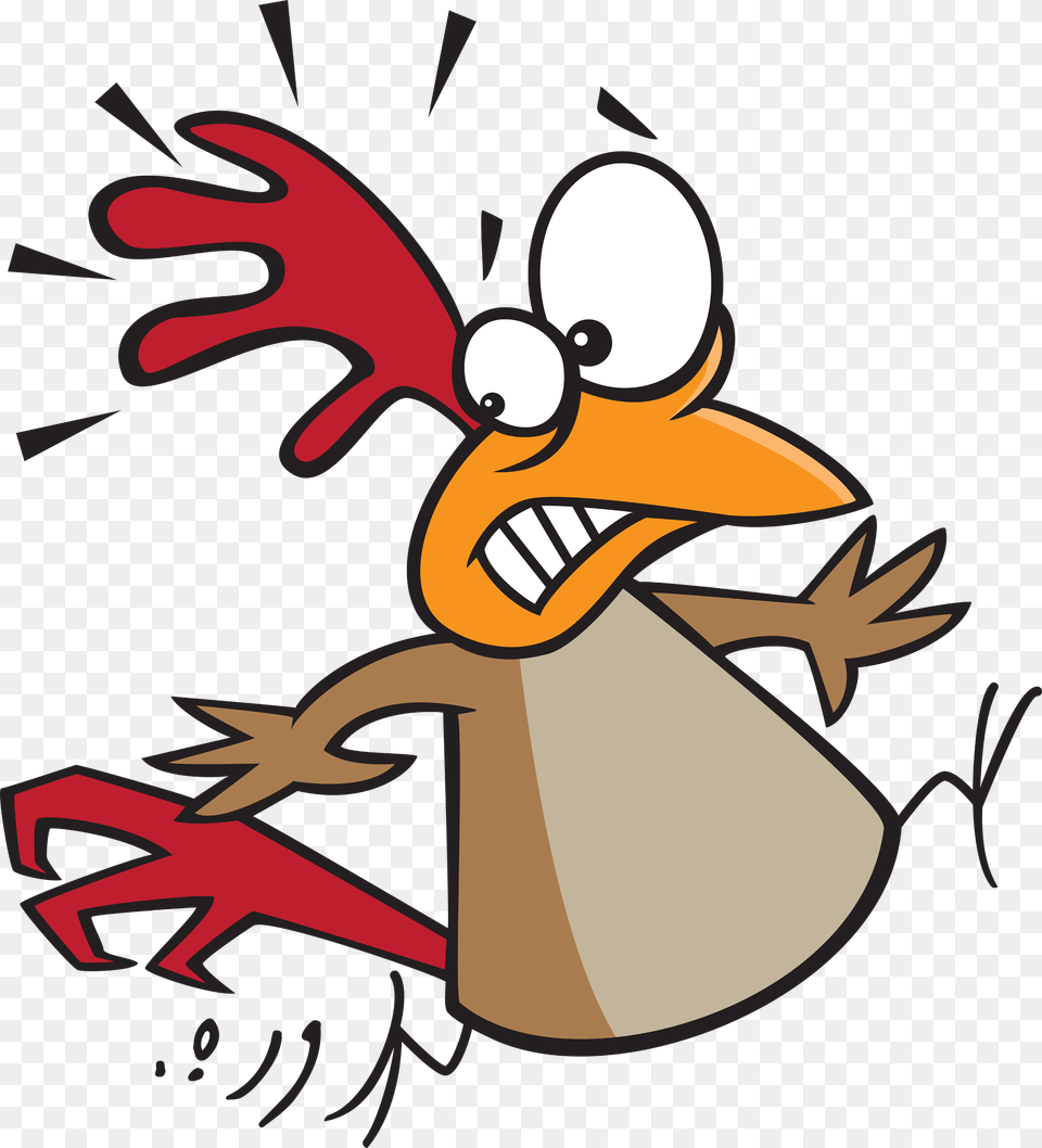 Chicken Little Didnt Know What He Was Talking, Cartoon, Animal, Fish, Sea Life Free Png Download