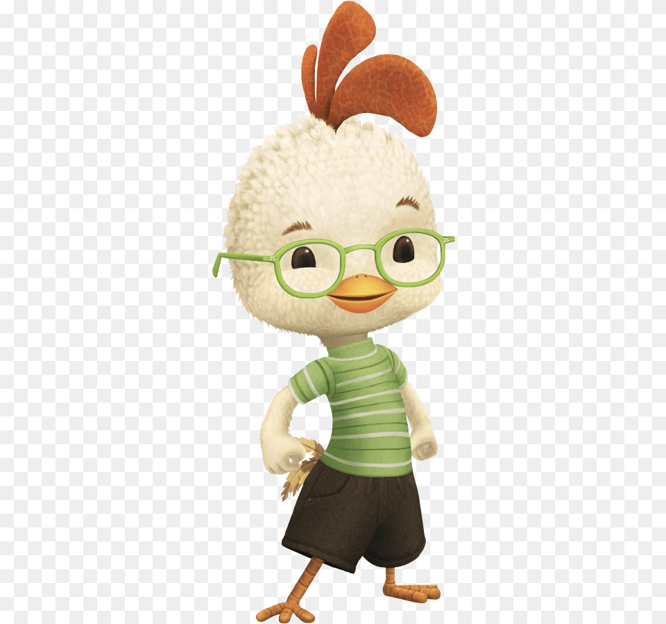 Chicken Little Kingdom Hearts Chicken Little, Plush, Toy, Accessories, Glasses Free Png