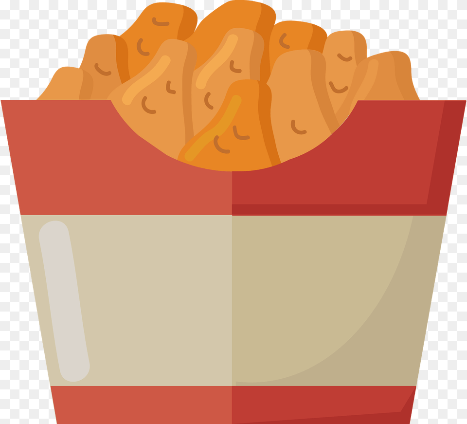 Chicken Nuggets Clipart, Food, Fries, Snack Png