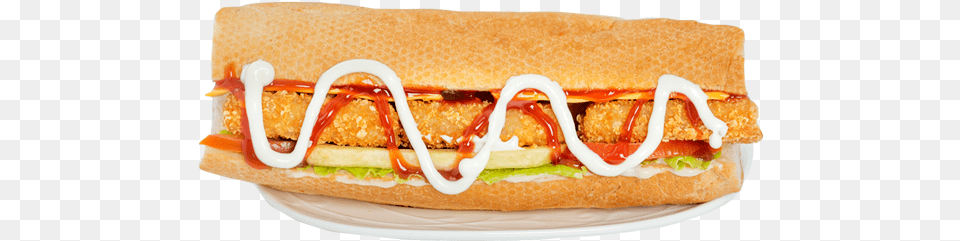 Chicken Nuggets Sandwich Spicy Hot Dog, Food, Hot Dog, Ketchup Png