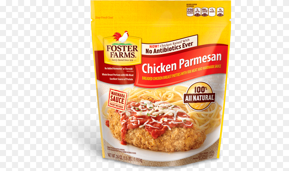 Chicken Parmesan Foster Farms Boneless Wings, Food, Pasta, Spaghetti, Ketchup Free Png