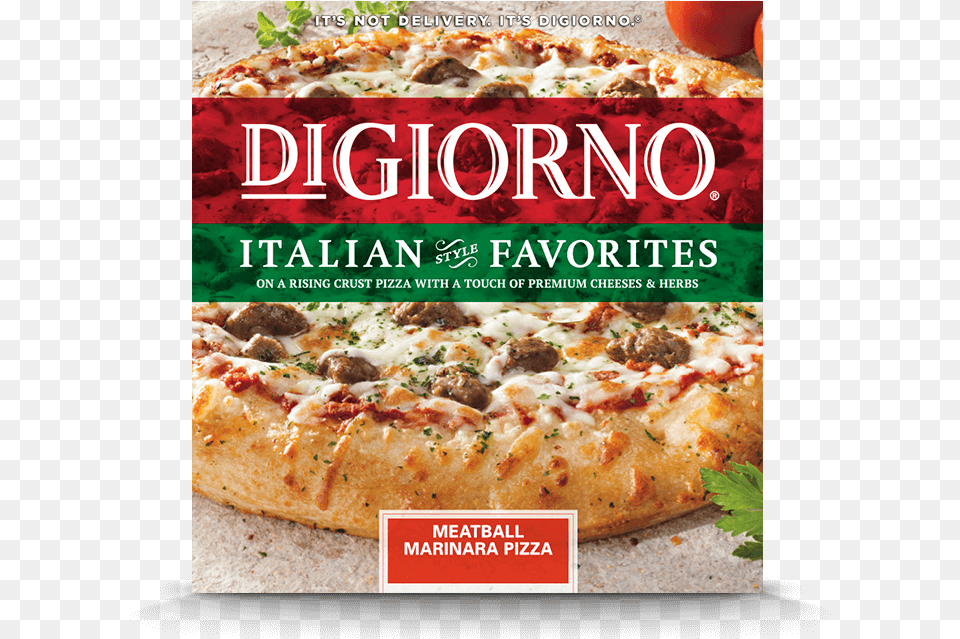 Chicken Parmesan Pizza Digiorno, Advertisement, Food, Poster Png Image