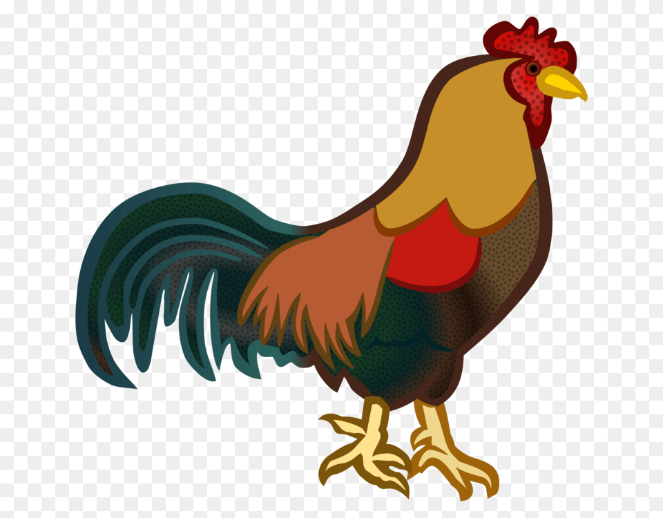 Chicken Rooster Computer Icons Galliformes Fowl, Animal, Bird, Poultry Free Png Download