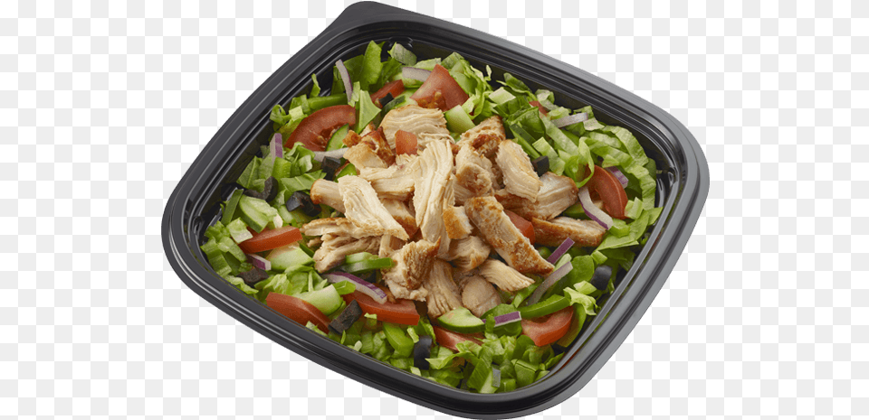 Chicken Salad Transparent Subway, Dish, Food, Lunch, Meal Free Png