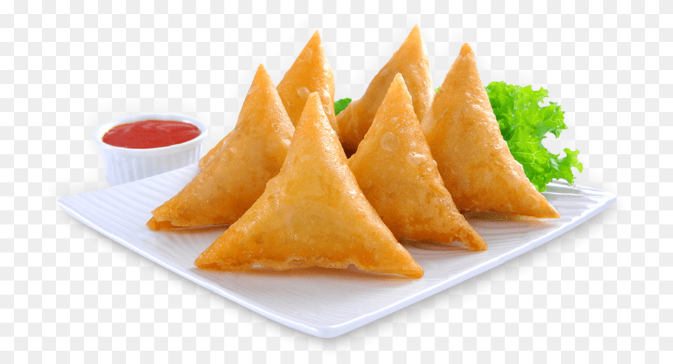 Chicken Samosa Download Samosa Hd, Food, Food Presentation, Ketchup Free Png