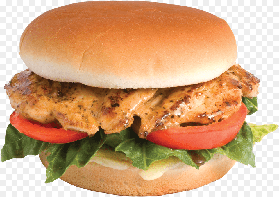 Chicken Sandwich Transparent Chicken Burger, Food Free Png Download