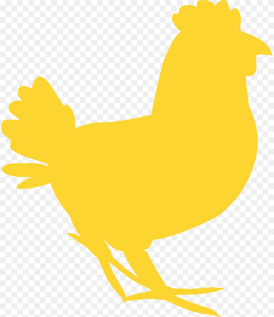 Chicken Silhouette, Animal, Bird, Fowl, Poultry Free Png Download