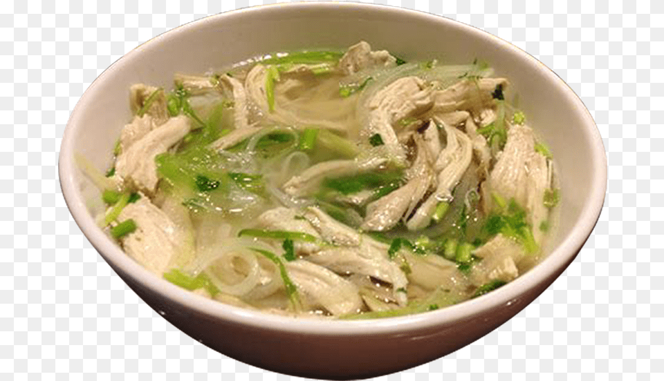 Chicken Soup Mami With Chicken, Dish, Food, Meal, Bowl Free Png Download