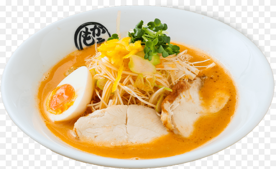 Chicken Soup Ramen Yellow Curry, Bowl, Dish, Food, Meal Png Image