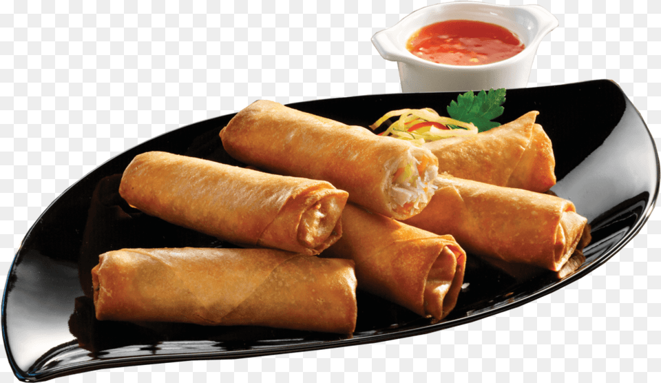 Chicken Spring Roll, Food, Ketchup, Food Presentation, Bread Free Png Download