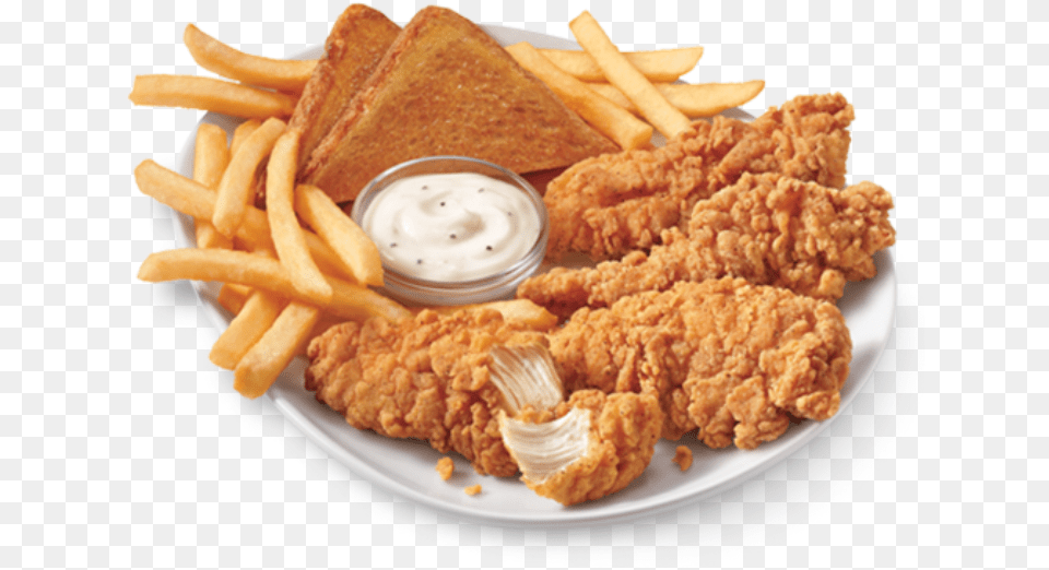 Chicken Strip Basket Dairy Queen Ice Cream And Meal, Food, Lunch, Fried Chicken, Fries Free Png Download