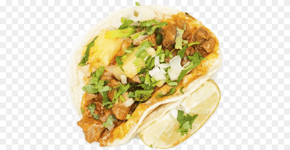 Chicken Taco From The Taco Shop Korean Taco, Food, Pizza Png