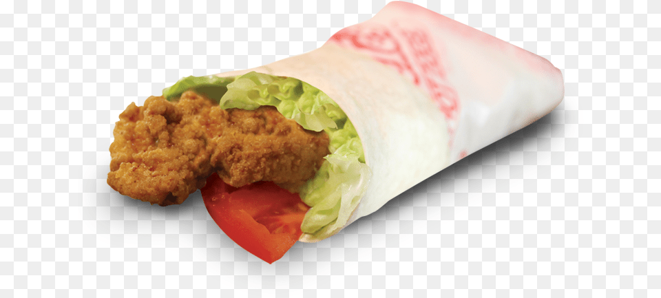 Chicken Tender Wrap Wrap Roti, Food, Sandwich Wrap, Burger Free Png Download