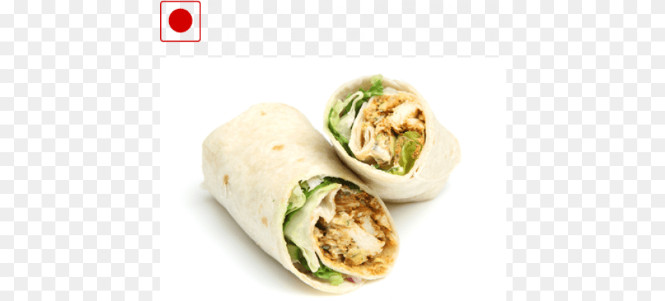 Chicken Tikka Salad Wrap, Food, Sandwich Wrap, Sandwich, Burrito Free Png Download