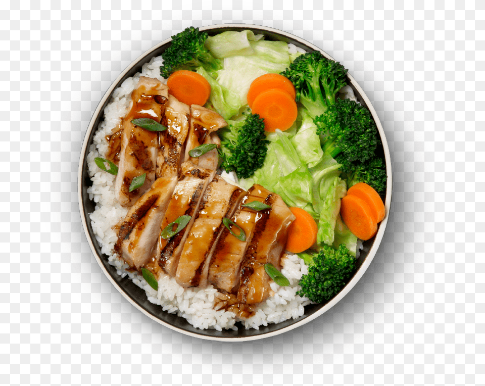 Chicken Veggie Bowl Sashimi, Lunch, Dish, Food, Meal Png