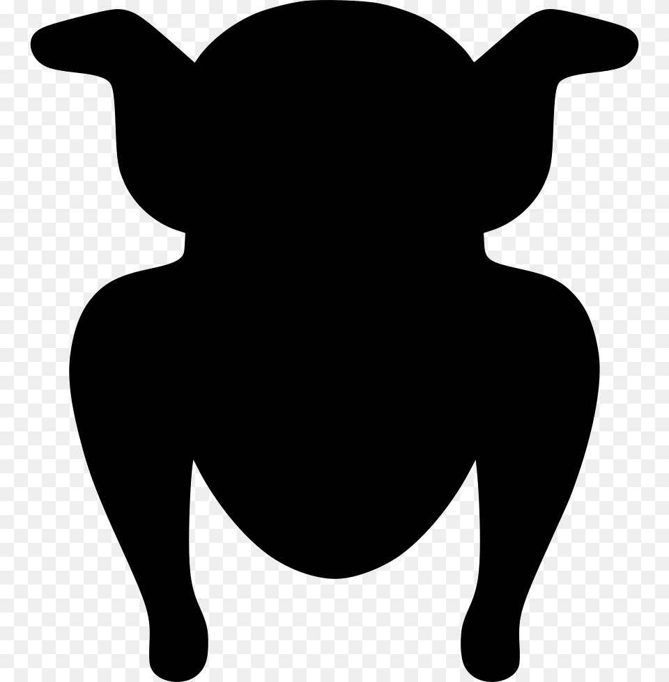Chicken Whole, Silhouette, Stencil, Animal, Bear Free Png
