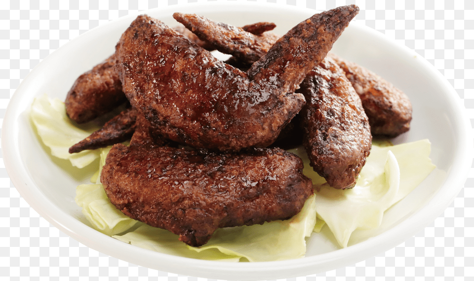 Chicken Wing Tips Fried Food, Food Presentation, Meat, Pork, Plate Free Transparent Png