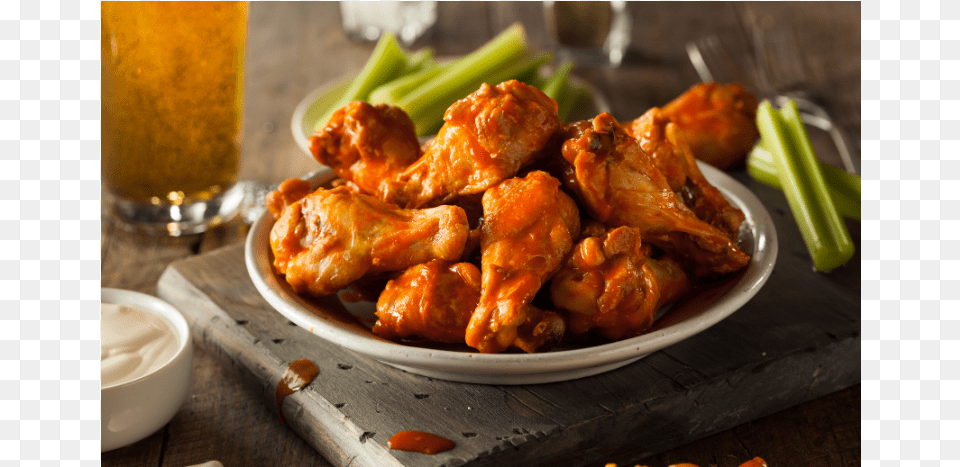 Chicken Wings, Food Presentation, Food, Fork, Cutlery Free Png