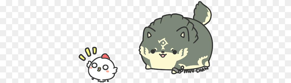 Chicken Wolf Link And Link Chibi Wolf Link, Animal, Mammal, Rodent Png