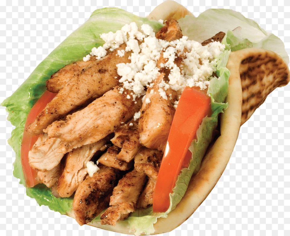 Chicken Wrap Greek Chicken El Cajon Chicken Pita, Bread, Food, Sandwich, Burger Free Transparent Png